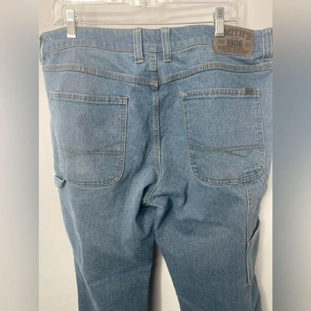 Smith premium workwear 1906 heavy duty blue jeans‎ size 36x30